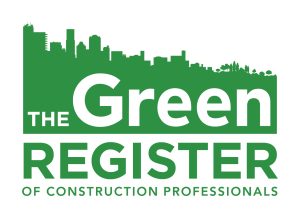 The Green Register of Construction Professionals logo