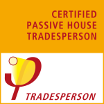 Certified Passive House Tradesperson seal